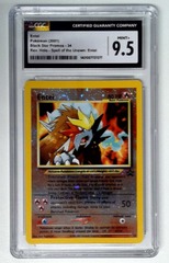 V1425: 2001: Entei: 34: Reverse Holo: Spell of the Unown Entei: CGC: 9.5: MINT+: 1401007737277